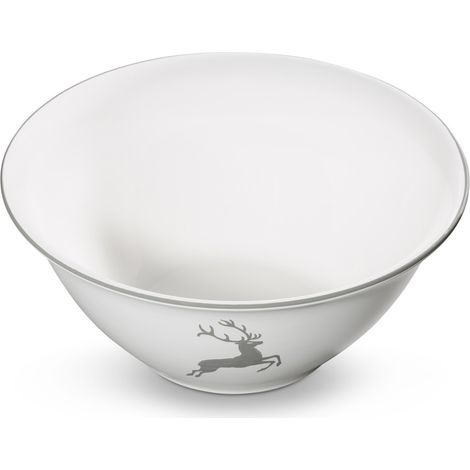 Gmundner Keramik Grauer Hirsch, Salatschüssel (Ø 33cm) (1/3)