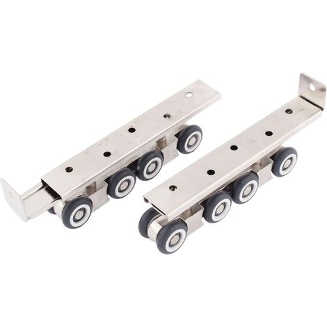 Home Kleiderschrank Schließen 8 Räder Schiebe Hängende Türrolle 2 STÜCKE (700888576d6151b49a764d6... (1/3)