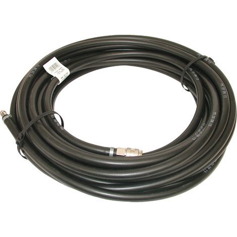 Lacme - Tuyau PVC armé 25m 13x19mm + raccords rapides MAGNUM (1/4)