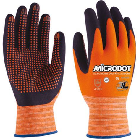 Guante nylon Microdot 3L T-8