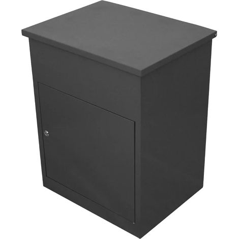 Grey Parcel Post Box