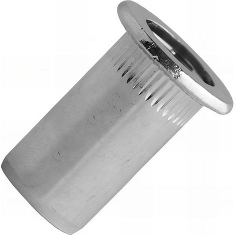 Écrou à sertir borgne cranté Scell-it TCBD0830 M8 26,5 mm x100