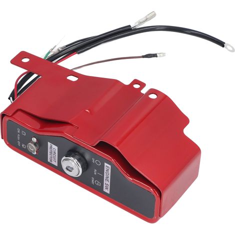 Boîtier d'interrupteur de démarrage avec 2 clés pour moteur essence GX340 GX390 11hp 13hp (1/5)