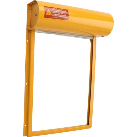 Poulailler Porte Automatique Contrôleur 100-240V Écran LED Résistant Mode Manuel/Temporisateur Prise EU Jaune pour Canards Oies (1/5)