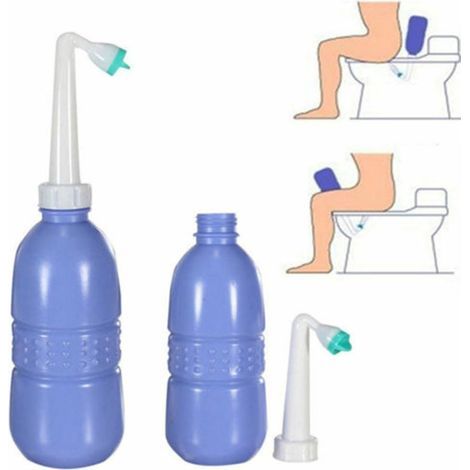 Bidet Portatif - Bidet Manuel à Pulvérisation - Réservoir 450 ml - Pour Voyage et Déplacement - 1 Pièce (1/5)