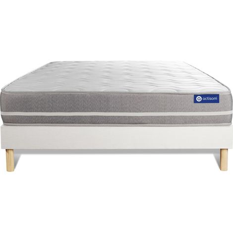 Actiflex touch matratze 120 x 190cm + Bettgestell mit lattenrost , Härtegrad 2 , Taschenfederkern , Höhe : 20 cm