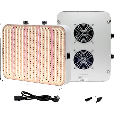 Lampada LED per coltivazione, spettro completo, doppia dimmerazione (1/2)