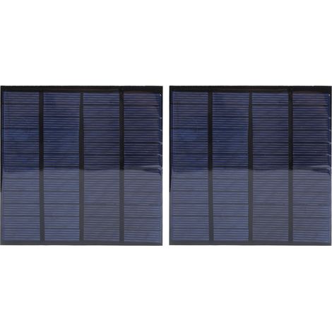 Miniatur-Solarmodule mit 1 m Kabel für 12 V Gleichstromnetzteil (150 mA)