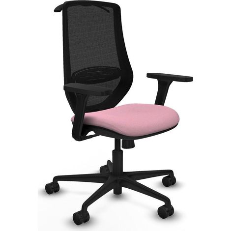 piqueras-y-crespo Sedia Mardos Rosa Confortevole per Ufficio