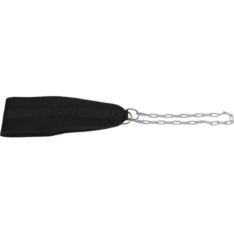 Courroie de musculation lestée réglable, chaîne robuste, sangle en nylon, ceinture de force pour haltérophilie, équipement d'entraînement athlète, ajustable, robuste (1/5)