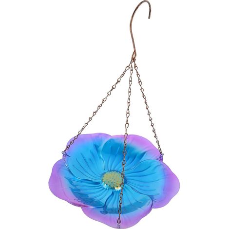 Reinigen mit der aus Vogelfutterspender Design Eisen Blauem