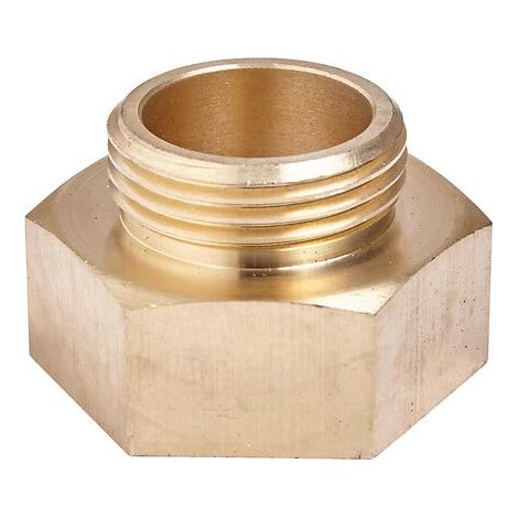 Mamelon réduit - Laiton - femelle 26x34mm - mâle 20x27mm