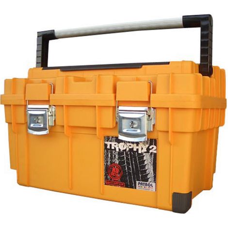 Trade Shop - TROPHY 2 HD GROSSER WERKZEUGKASTEN - 3 FARBEN - Beige (1/3)