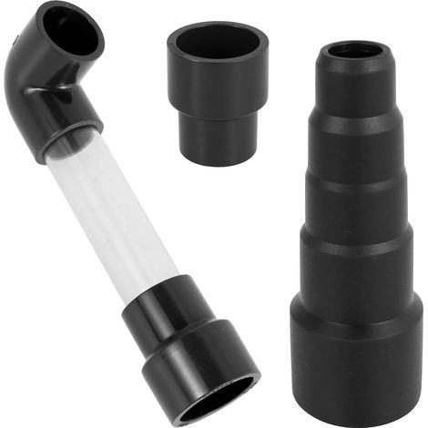 Adaptateur de tuyau d’aspirateur vers tuyau en PVC, accessoire de nettoyage pour conduite d’évacuation HVAC (2 pièces) (1/5)