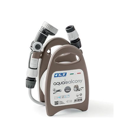 KIT AQUABALCONY 10M + RACCORDS - GRIS