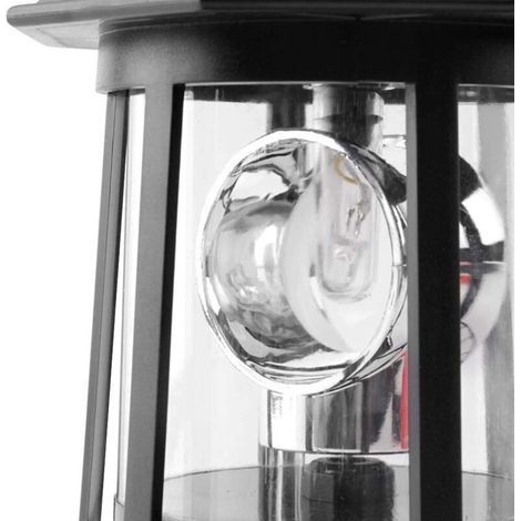 Drehbare LED-Solar-Scheinwerferlampe für den Außenbereich, Gartenlaterne für Wege und Terrasse (1/4)