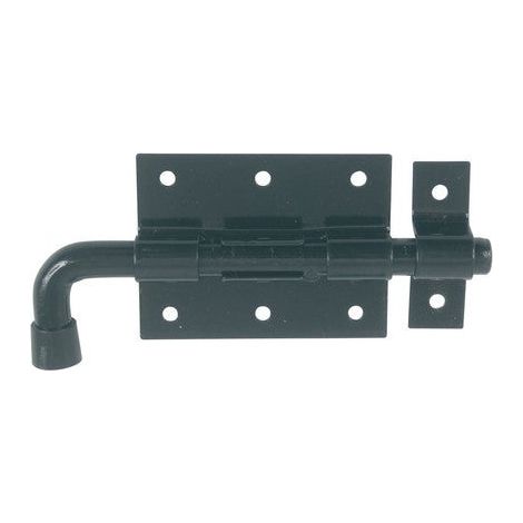 Verrou Pistolet Avec Gâche Afbat, Acier Peint Noir