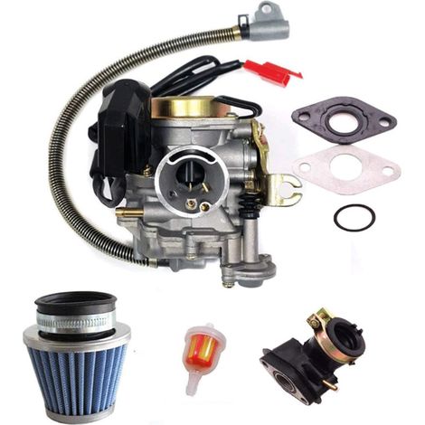 Carburetor air filter compatible with Gy6 50cc and 49cc PD18J scooters and mopeds