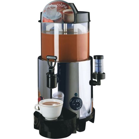 Distributeur de chocolat chaud 5 litres 230x230x500 mm - VIRTUS