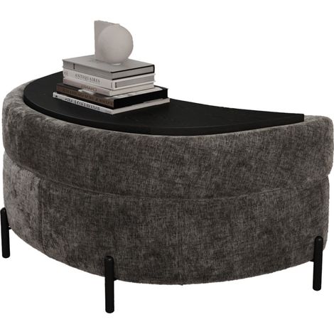 Banc-d-entrée-chenille-demi-lune-Plateau-inclus-assis-chaussures-repose-pieds-gris-86x47,5x43cm (1/5)