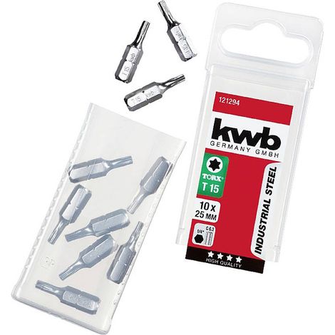 KWB Embouts INDUSTRIAL STEEL, 25 MM - 121294 (1/4)