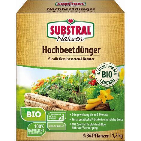 Substral Naturen Hochbeetdünger 1,2 kg Dünger (1/2)