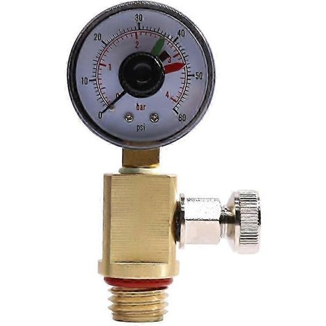 YMYNY Soupape de surpression d'air en laiton RV40600 (98209800) compatible avec les systèmes de filtration de piscine, filtres série 4000, accessoire d'entretien de piscine (1/3)