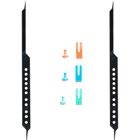 Ensemble de dessin multifonctionnel en plastique noir avec (1/5)