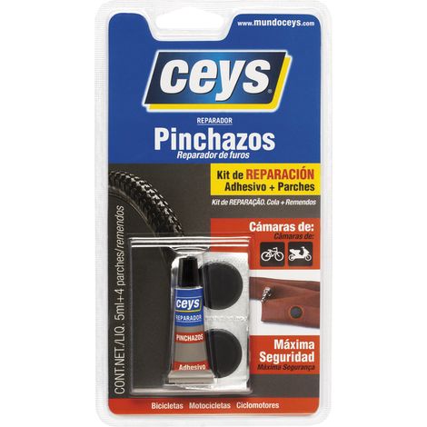 Reparador Coche Pinchazos 5 Ml Con Parches Ceys (1/4)