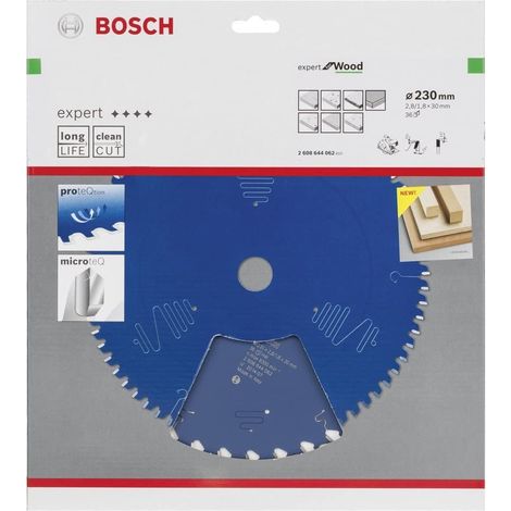 Accessories 2608644061 Lame de scie circulaire expert for wood 210 x 30 x 2,8 mm 56 (1/4)