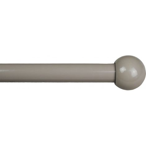 Secodir – Kit tringle à rideau extensible 110-210 cm – Ø 16-19 mm – Acier haute qualité – Installation facile avec supports réglables