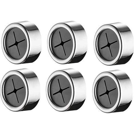 Lot de 6 Porte-Torchons Autocollant, Ronde Porte Torchon Ventouse, Attache Torchon, Accroche Torchons Adhesif, Sans Perçage Ronde Crochet à Serviette, pour Salle de Bain, Cuisine et Ménage (1/5)