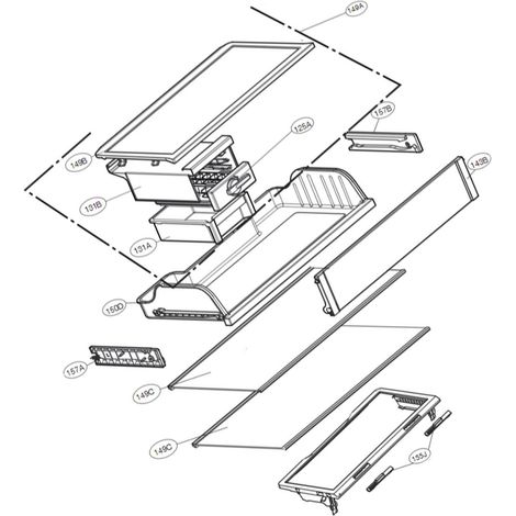 Clayette - Frigorifero, congelatore - LG - 4369169