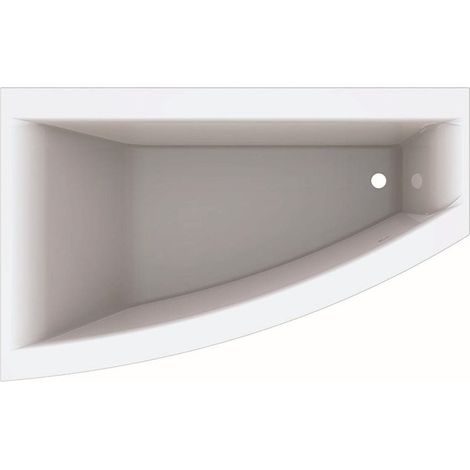 Bañera asimétrica RENOVA PLAN 160x100mm blanco
