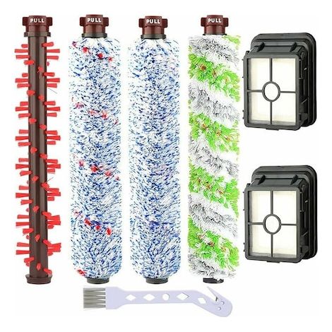 Accesorios compatibles con las aspiradoras Bissell 1866, 1868, 1785 y 2225Z: Cepillo giratorio, cepillo principal, filtro, núcleo. (1/5)