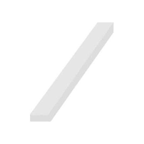 de silicona banda de goma esponja longitud 25x15mm 1m blanco