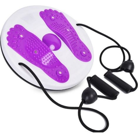 Appareil de musculation multifonctionnel et ludique pour la maison - violet, permettant de travailler les muscles du bas du dos. (1/5)