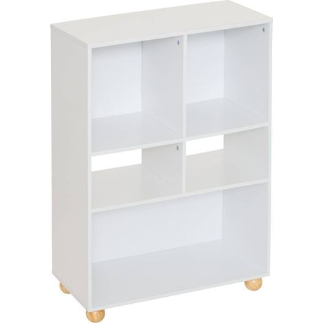 Meuble de rangement Mix'N Modul 5 cases rectangulaire 68x91cm blanc - Atmosphera créateur d'intérieur (1/4)