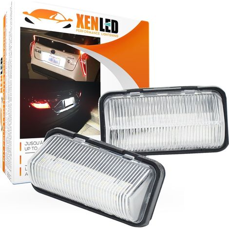 2x Éclairages plaque LED Toyota Prius, Alphard, Vellfire - Plaque d'immatriculation LED (1/5)