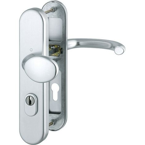 Hoppe Schutzgarnitur Mar.76G/3332ZA/3410/1138 Alu.F1 72mm 42-47mm (1/3)