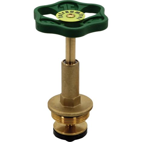 JS Parte superior de cámara de grasa para válvula de asiento inclinado, con husillo ascendente, DN32, 1 1/4'', de latón, con junta EPDM, 0018143200001