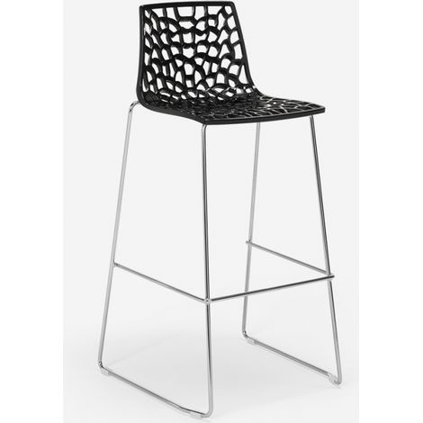 Taburete de Cocina Grand Soleil 74cm Design Spider Slitta - Negro (1/5)
