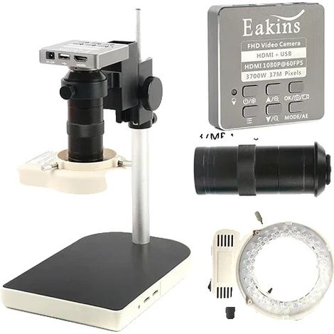 Microscopio de vídeo, resolución 1080P, salida HDMI y USB, B (1/2)