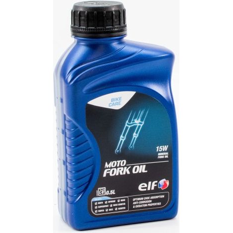 Huile de fourche ELF MOTO FORK OIL 15W 500ml - Quantité: 1