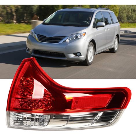 Rückleuchten kompatibel mit Toyota Sienna 2011-2014 (81550-08030 81560-08030) (übergroß) Rechts: 81550-08030 (1/5)