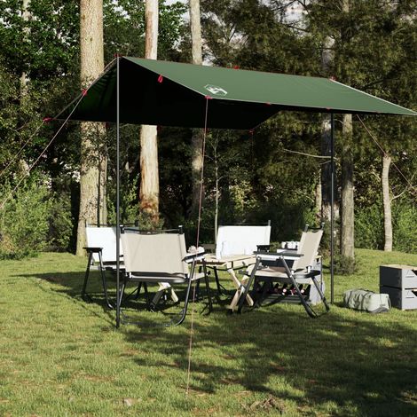 vidaXL Camping Tarp Green 300x294 cm Waterproof (1/5)