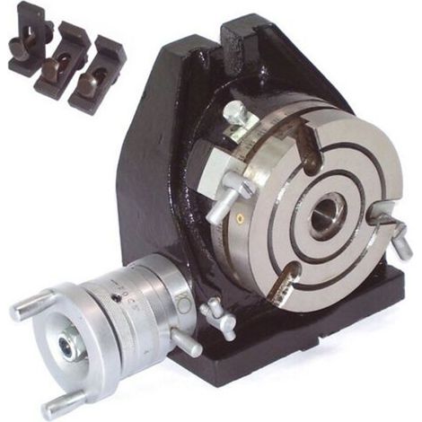 Teilapparat 55636 Rundtisch Ø 110mm Fräsmaschine horizontal vertikal (1/5)