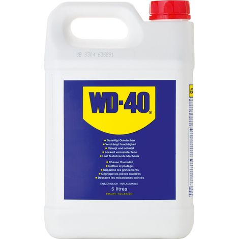 WD-40 Vielzweckspray 5 Liter z. Nachfüllen Rostlöser Multifunktion-Spray (1/10)