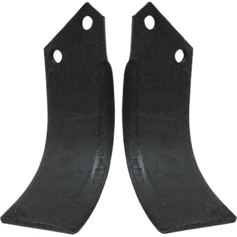 Coltello da motozappa 218x120 mm curvo a destra DONDI DON-12R (1/3)