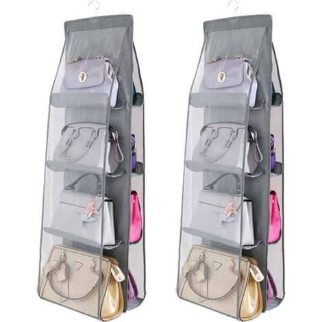 organizadores de bolsos para mujer – para colgar en el armario – plegables – para ropa/sábanas/zapatos